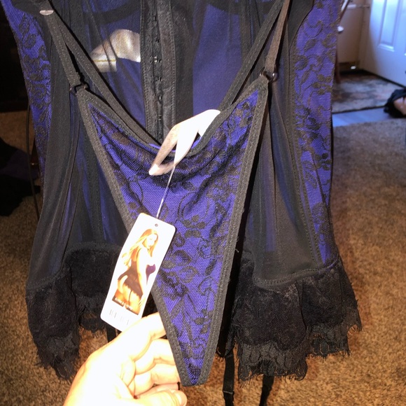 Bustier with G string. NWT. - Picture 7 of 7
